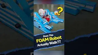 Thumbnail: Can a Foam Robot Really Walk? #diy