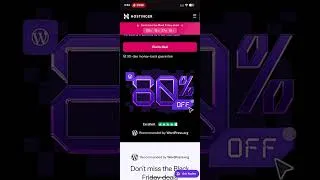 Thumbnail: Hostinger Black Friday Exclusive 30% Coupon Code #wordpress #website #blackfridaydeals #coding