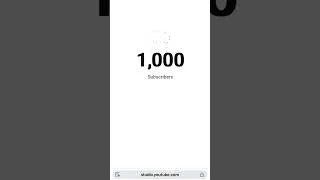 Thumbnail: 1000 Subscribers Complete only 3 Months #shorts #youtubeshorts #1000subscriber