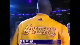 Thumbnail: Kobe's Final Entrance On To The Court