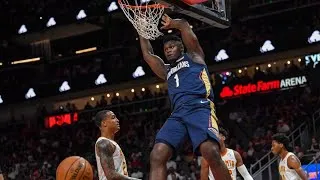 Thumbnail: BRUTAL ZION DUNK VS ATLANTA HAWKS😱