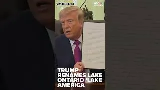 Thumbnail: Trump directed the U.S. government to use the name “Lake America” for Lake Ontario