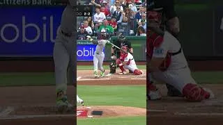 Thumbnail: Brian Keller gets his first big league strikeout, after a slight delay