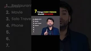 Thumbnail: 7 Things to Do Alone #shorts