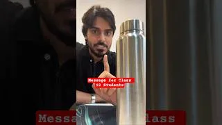 Thumbnail: Message For Class 12 Students