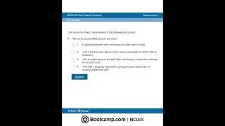 Thumbnail: NCLEX question breakdowns! | NCLEX Bootcamp