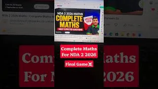 Thumbnail: Final Game ☠️ for NDA 2 2026 🔥 Parveen Sir