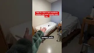 Thumbnail: What an Anesthesia Resident Call Room Actually Looks Like… #anesthesia #residency
