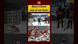 Thumbnail: Nepal Flash Flood: सैलाब में कितना तबाह हो गया नेपाल? | Syed Suhail | PM Balen Shah | #shorts