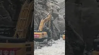 Thumbnail: WATCH: China Races To Restore Roads Swept Away In Nepal-Tibet Disaster | #shorts