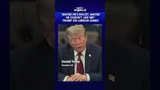 Thumbnail: 'Maybe He's Racist': Trump Takes Fresh Swipe at LeBron James