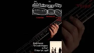 Thumbnail: 【Cool Jazz Licks 002】Keith Jarrett / It Could Happen to You #Shorts #guitar #jazz