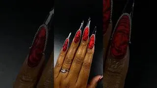 Thumbnail: Liquid chrome nails 🌹#shorts #shorsfeed