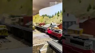 Thumbnail: Largest Model Railroad Layout in HO scale  #train #modelrailroad #modelrailway #trainvideo #train