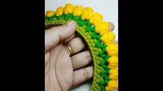 Thumbnail: Crochet Beni/Gajra,hair accessories design #ytshorts#crochet #crochettutorial#handmade #newyoutuber