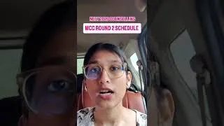 Thumbnail: NEET 2026 COUNSELLING MCC Round 2 schedule out !