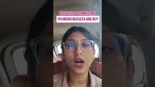Thumbnail: NEET 2026 IPU MBBS Results OUT ! #neet2026 #neetcounselling