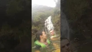 Thumbnail: Swimming at Waimea Falls, Oahu (2013) Lifejackets were required #shorts #wildswimming #oahu
