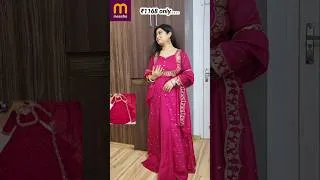 Thumbnail: Beautiful suit 🔗 #shorts #ytshorts #meesho