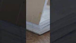Thumbnail: Binding a new sketchbook