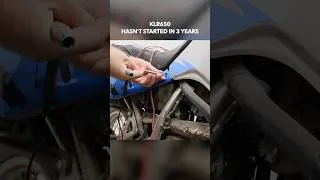Thumbnail: KLR650 cold start after 3 years of sitting. #klr650 #advriders #dualsport