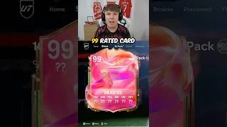 Thumbnail: Day 1 of trying to pack a 99 Rated👀🔥 #fc25 #shorts #fifa
