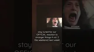 Thumbnail: our reaction to THAT scene from stranger things 4… stay tuned for our OFFICIAL reaction to vol 2!!