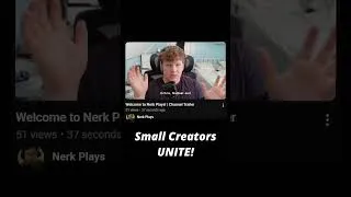 Thumbnail: Welcome To My Channel | NERK PLAYS #HorrorGaming #Shorts