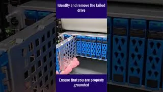 Thumbnail: Replace a drive on the NS224 NVMe shelf