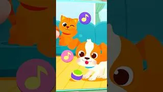 Thumbnail: Meow, woof, squeak squeak! 🐱🐕🐭 Bebefinn is now playing on Netflix!