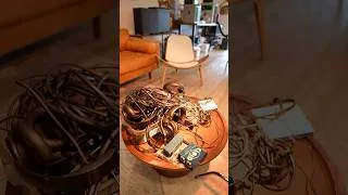 Thumbnail: we organized EVERY audio cable we own
