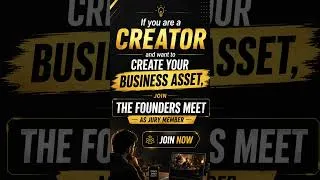 Thumbnail: How Your Audience Can Help You Become a Startup Founder | Founders Meet