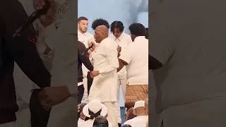 Thumbnail: When something breaks loose in the middle of worship. Drop names of young men you want covered.