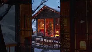 Thumbnail: It´s Snowing! Warm up with this fireplace in the Treehouse