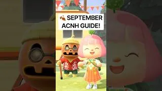 Thumbnail: September Animal Crossing Guide 2026 🍂 #acnh