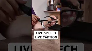 Thumbnail: I Tried Glasses That Show You What People Say 👓 #gadgets