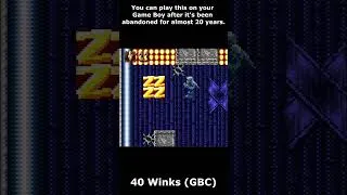 Thumbnail: A game abandoned for 20 years that can be played right now. - 40 Winks (Game Boy Color)