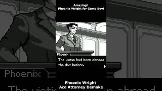 Thumbnail: IMPRESSIVE! Phoenix Wright: Ace Attorney Demake For Game Boy