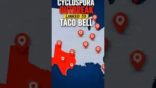 Thumbnail: Cyclospora Outbreak Linked to Taco Bell Lettuce  States#BreakingNews #TacoBell #Cyclospora