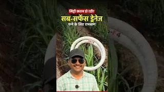 Thumbnail: Sub Surface Drainage System क्या है? Waterlogging issue, मिट्टी को फिर से उपजाऊ बनाने की तकनीक