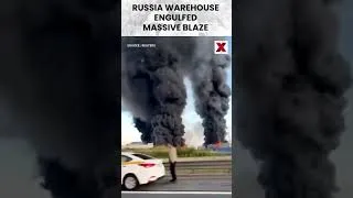 Thumbnail: Massive Fire Engulfs Wildberries Warehouse Near St. Petersburg | NewsX World