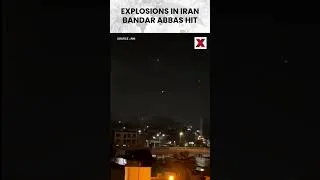 Thumbnail: Watch! Explosions Rock Iran's Bandar Abbas Amid Fresh U.S. Strikes | NewsX World