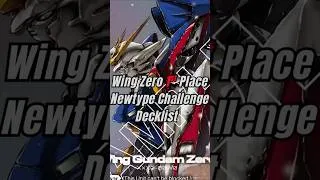 Thumbnail: Going First Wing Zero Decklist | 1st Place Newtype #gundamcardgame #gundam #gundamtcg #bandai