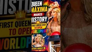 Thumbnail: Queen Máxima Makes HISTORY 🌈👑 First Queen Ever to Open WorldPride!