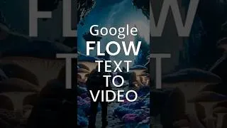 Thumbnail: FLOW text to video #googleflow