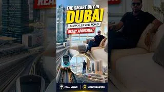 Thumbnail: Ready To Move  Apartment on Sheikh Zayed Road | Close to Metro 🚊| High ROI Property