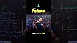 Thumbnail: Types of Partners Ek Flowchart Me Samjho 📊 | Class 11 Business Studies