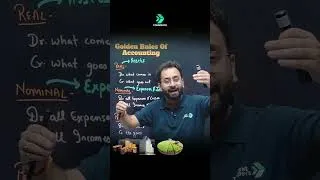 Thumbnail: Golden Rules of Accounting: Traditonal Approach Simple Language Me 📊