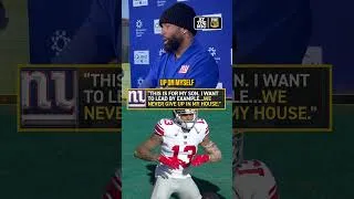 Thumbnail: OBJ spoke on why he felt the need to return to the NFL and the Giants 👀 #giants #nfl #football
