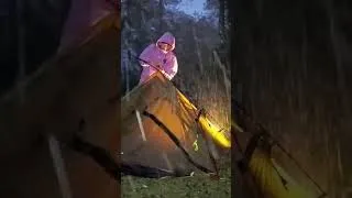 Thumbnail: THE WORST RAIN STORM CAMPING ⛈️‼️Camping in Torreantial Rain and Thunderstorms #campinginheavyrain